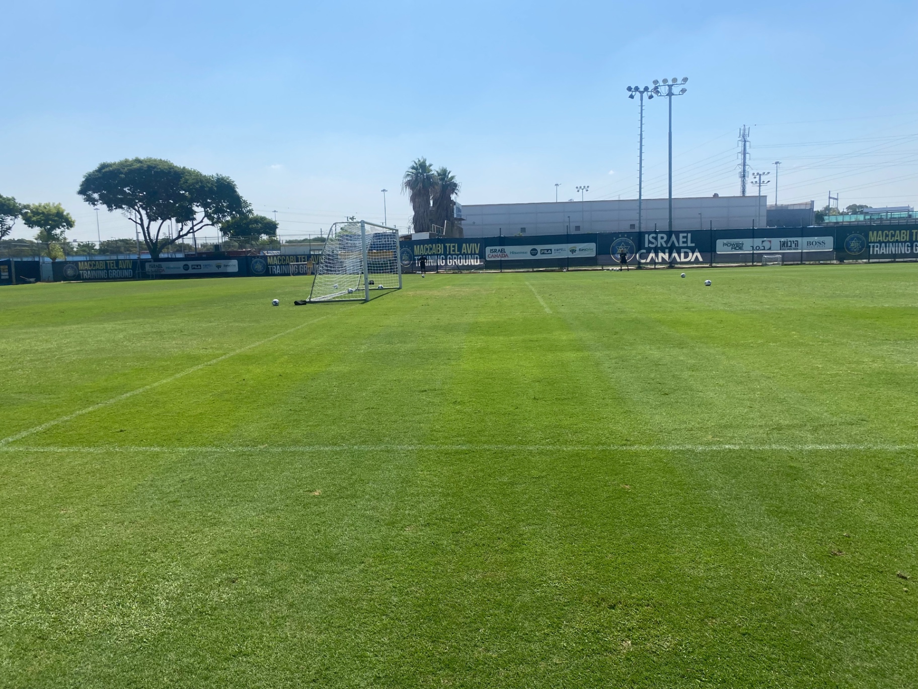 Maccabi Tel Aviv training ground pitch